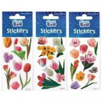 Naklejki Sticker BOO silver tulipan. Wydawca: Sticker Boo. SmakLiter.pl Opakowanie Naklejki Sticker BOO silver tulipan
