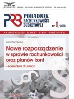 Okładka książki Nowe rozporządzenie w sprawie rachunkowości oraz planów kont- komentarz do zmian