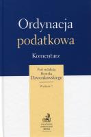 Okładka książki Ordynacja podatkowa Komentarz