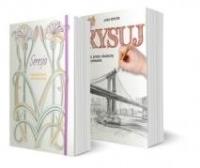 Okładka książki Pakiet: Secesja. Kolorowanka.. / Rysuj. Szybki..