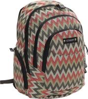 Opakowanie Plecak zaokrąglony Canvas Zigzag