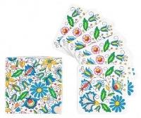 Opakowanie Podkładki korkowe FOLK- zestaw 6 szt. - kaszubskie