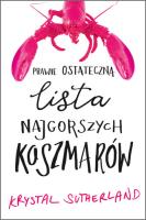Okładka książki Prawie ostateczna lista najgorszych koszmarów