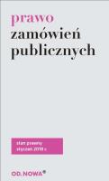Prawo zamówień publicznych. Autor: Lech Krzyżanowski (oprac.). SmakLiter.pl Okładka książki Prawo zamówień publicznych