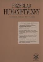 Opakowanie Przegląd Humanistyczny 3/2017