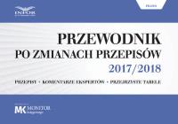 Opakowanie Przewodnik po zmianach przepisów 2017/2018