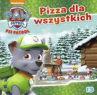 Okładka książki Psi Patrol.Pizza dla wszystkich.STORY