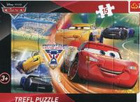Okładka książki Puzzle 15 Ramkowe Auta Walka o zwycięstwo