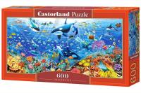 Puzzle 600 Underwater. Wydawca: Castorland. SmakLiter.pl Opakowanie Puzzle 600 Underwater
