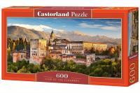 Puzzle 600 View of the Alhambra. Wydawca: Castorland. SmakLiter.pl Opakowanie Puzzle 600 View of the Alhambra