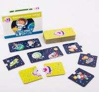 Puzzle domino - Kosmos. Wydawca: Felico. SmakLiter.pl Opakowanie Puzzle domino - Kosmos