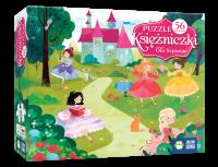 Opakowanie Puzzle - Księżniczki (56 elementów) 