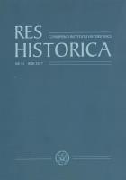 Okładka książki Res Historica T.43