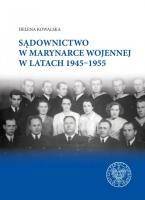 Okładka książki Sądownictwo w Marynarce Wojennej w latach 1945-1955
