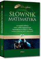 Słownik matematyka. Autor: Piotr Kosowicz. SmakLiter.pl Okładka książki Słownik matematyka