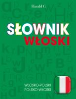 Słownik włoski. Autor: Cieśla Hanna. SmakLiter.pl Okładka książki Słownik włoski