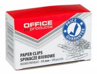 Opakowanie Spinacze biurowe 33mm okrągłe 100 sztuk