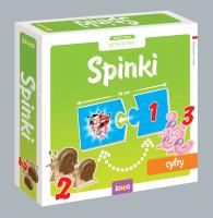 SPINKI Cyfry. Autor: 'JAWA'Wyszkowski Bartłomiej. SmakLiter.pl Okładka książki SPINKI Cyfry