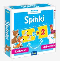 Spinki Dodawanie odejmowanie. Autor: 'JAWA'Wyszkowski Bartłomiej. SmakLiter.pl Okładka książki Spinki Dodawanie odejmowanie