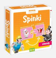 Spinki - Zawody. Autor: 'JAWA'Wyszkowski Bartłomiej. SmakLiter.pl Okładka książki Spinki - Zawody