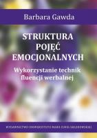 Okładka książki Struktura pojęć emocjonalnych