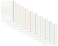 Opakowanie Teczka z gumką lakierowana A4 biała 50 sztuk