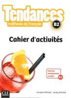 Tendances B2 ćwiczenia. Autor: Pecheur Jacques, Jacky Girardet. SmakLiter.pl Okładka książki Tendances B2 ćwiczenia
