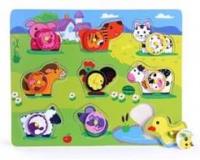 Opakowanie Układanka drewniana zwierzęta domowe