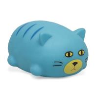 Uroczy kotek do ściskania gniotek niebieski. Wydawca: Tobar. SmakLiter.pl Opakowanie Uroczy kotek do ściskania gniotek niebieski