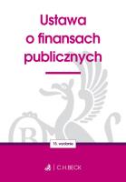 Ustawa o finansach publicznych. Autor: praca zbiorowa. SmakLiter.pl Okładka książki Ustawa o finansach publicznych