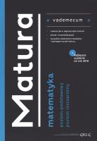 Vademecum matura Matematyka 2018. Autor: Całka Robert, Gałęska Ewa. SmakLiter.pl Okładka książki Vademecum matura Matematyka 2018