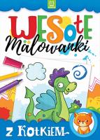 Okładka książki Wesołe malowanki z kotkiem