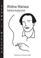 Opakowanie Widma Maríasa Szkice krytyczne