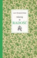 Okładka książki Wierzę w radość