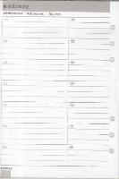 Opakowanie Wkład do organizera A5 Adresy ANTRA