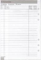 Opakowanie Wkład do organizera A5 Finanse ANTRA