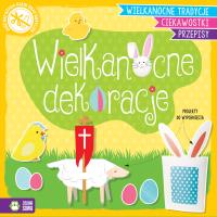 Wypychanki wielkanocne. Wielkanocne dekoracje. Autor: Natalia Berlik. SmakLiter.pl Okładka książki Wypychanki wielkanocne. Wielkanocne dekoracje