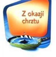 Okładka książki Z okazji chrztu świętego - Bursztynowa 10