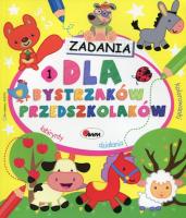 Zadania dla bystrzaków przedszkolaków 1. Autor: Piotr Kozera. SmakLiter.pl Okładka książki Zadania dla bystrzaków przedszkolaków 1