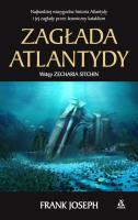 Zagłada Atlantydy. Autor: Frank Joseph. SmakLiter.pl Okładka książki Zagłada Atlantydy
