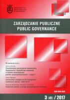 Opakowanie Zarządzanie Publiczne 3 (41) 2017