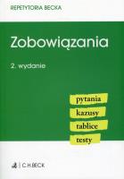 Zobowiązania Repetytoria Becka. Autor: praca zbiorowa. SmakLiter.pl Okładka książki Zobowiązania Repetytoria Becka