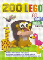 Okładka książki Zoo LEGO. 50 modeli zwierząt dla dzieci
