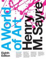 A World of Art. Autor: Sayre Henry. SmakLiter.pl Okładka książki A World of Art