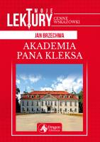 Akademia pana Kleksa . Autor: Jan Brzechwa. SmakLiter.pl Okładka książki Akademia pana Kleksa