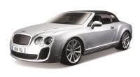 Opakowanie Bentley Continental srebrny 1:18 BBURAGO