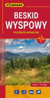 Okładka książki Beskid Wyspowy Pogórze Wiśnickie 1:50 000