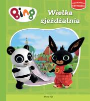 Bing. Ilustrowana czytanka. Wielka zjeżdżalnia. Autor: Ted Dewan. SmakLiter.pl Okładka książki Bing. Ilustrowana czytanka. Wielka zjeżdżalnia