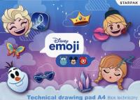 Opakowanie Blok techniczny A4 Kraina Lodu 10 kartek 20 sztuk