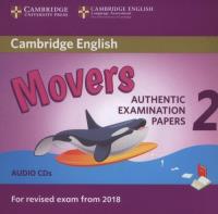 Cambridge English Movers 2 Audio CD. Wydawca: Cambridge University Press. SmakLiter.pl Opakowanie Cambridge English Movers 2 Audio CD